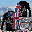 Customize Iceland'S National Bird & Coat Of Arms Unisex Hoodies Bt02