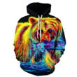 Grizzly Bear Hoodie Bt08