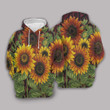Sunflowers Pullover Unisex Hoodie Bt05