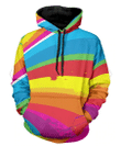 Rainbow Pullover Unisex Hoodie Bt03