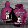 Siberian Husky Pullover Unisex Hoodie Bt01
