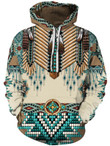 Feather Tribal Hoodie Bt08
