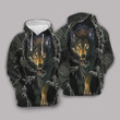 Angry Wolf Pullover Unisex Hoodie Bt01