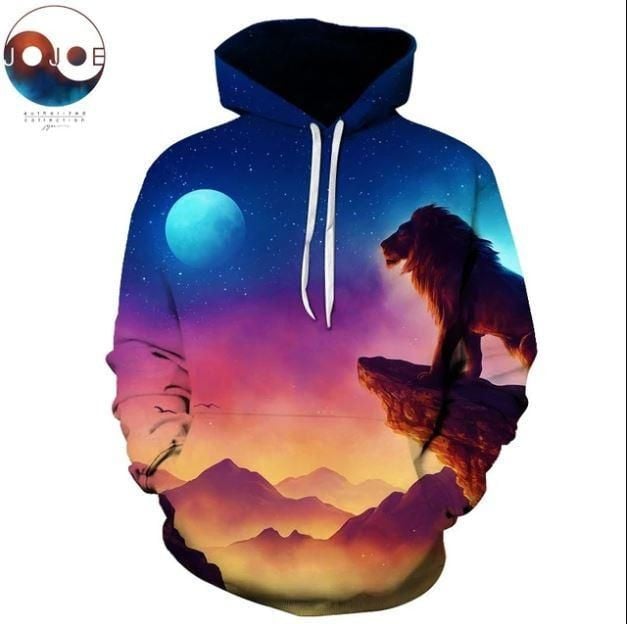Free Like A Bird Pq 9424 A4179 3D Pullover Printed Over Unisex Hoodie