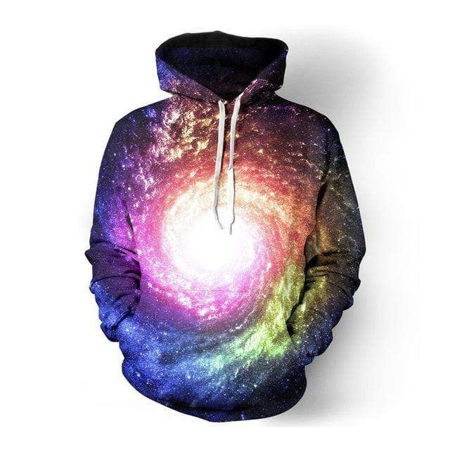 Colorful Galaxy Psychedelic - Psychedelic B1579 3D Pullover Printed Over Unisex Hoodie