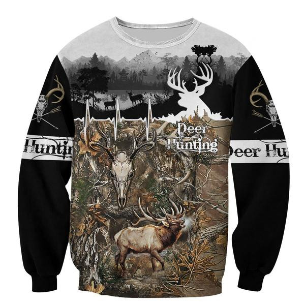 Deer Hunting 3D All Over Print | Hoodie | Unisex | Full Size | Adult | Colorful | Ht5080