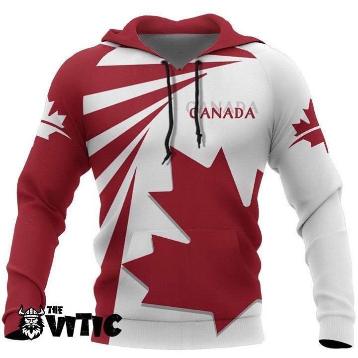 Canada Red Hoodie 01131