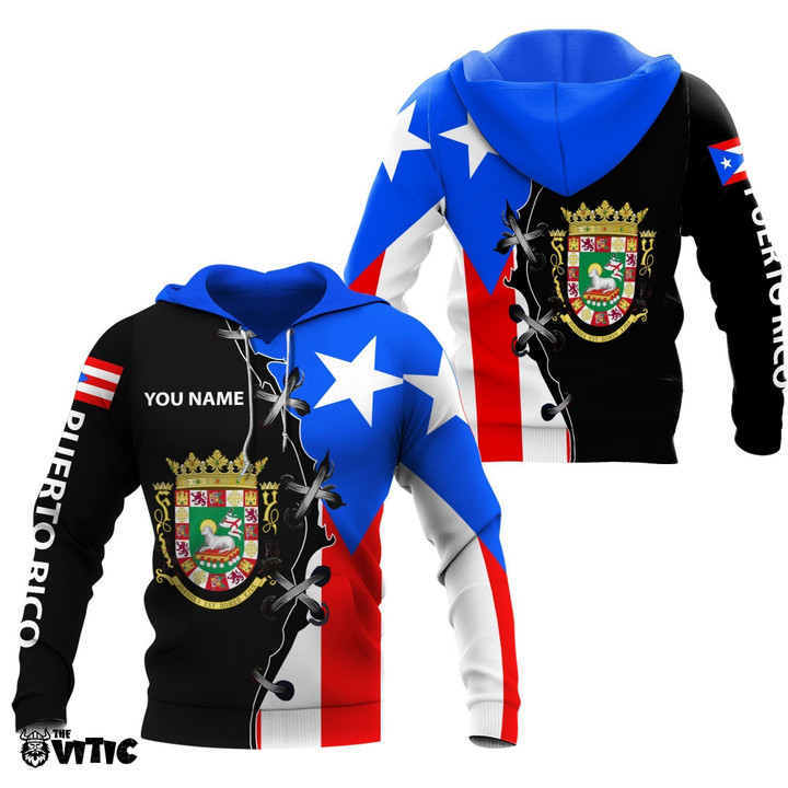 Thevitic™ Puerto Rico Hoodie 02164