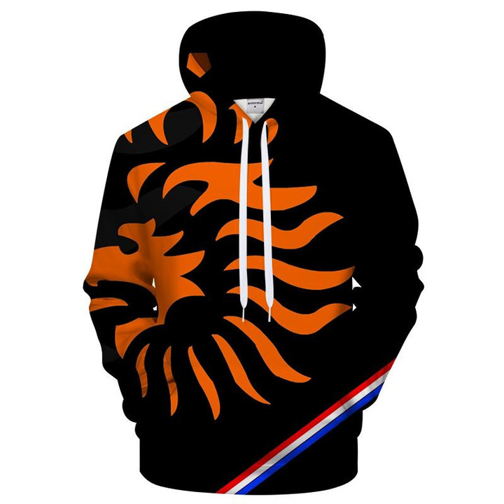 Netherlands Blacked Out 3D - Sweatshirt, Hoodie, Pullover