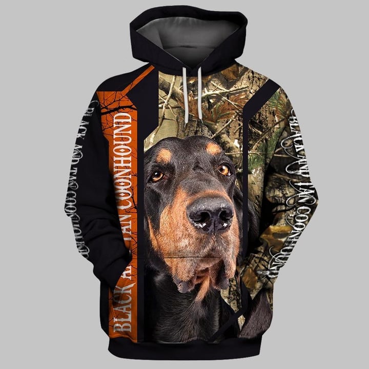 Black And Tan Coonhound Pullover Unisex Hoodie Bt06
