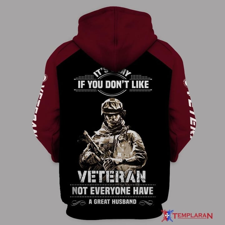 Veteran Hero Pullover Unisex Hoodie Bt06