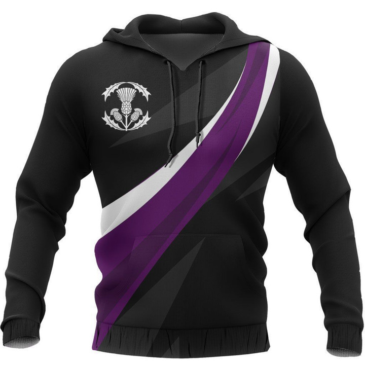 The Scottish Thistle - Perfect National Flower Hoodie Bt09
