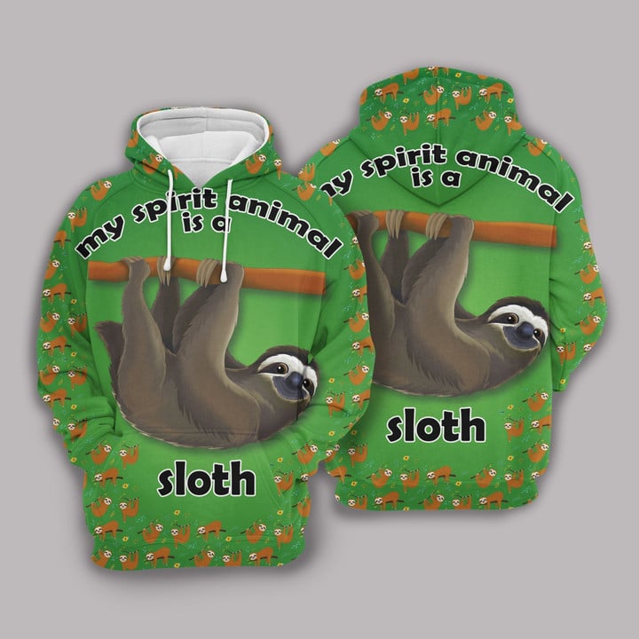 Sloth Hoodie Bt10