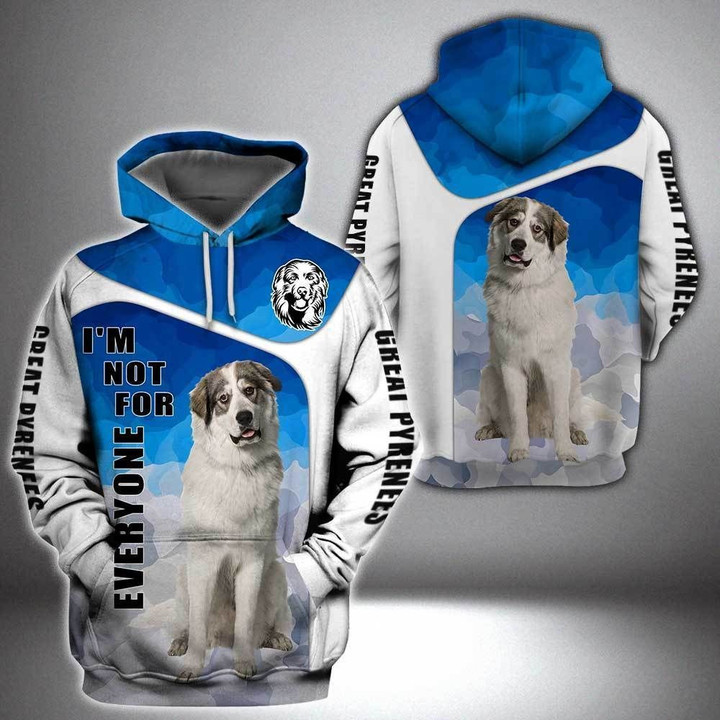Great Pyrenees Not For Everyone Unisex Hoodie Bt08