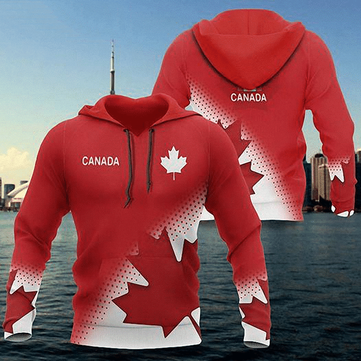 Canada Red Pl Hoodie Bt15