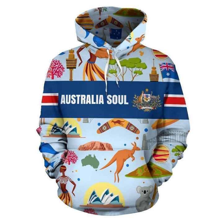 Hoodie Australia Soul - Hoodie Bt07