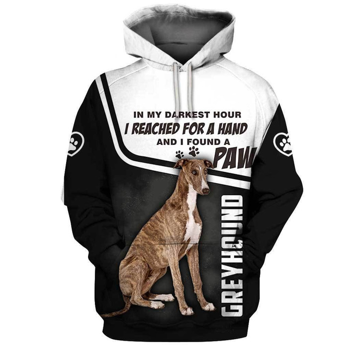 Greyhound 3D Hoodie Bt04