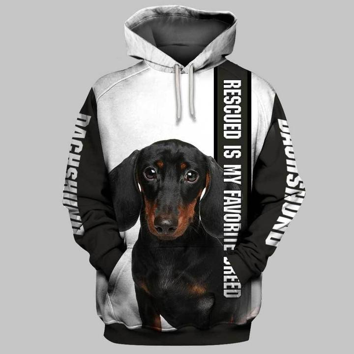 Dachshund Dog Pullover Unisex Hoodie Bt01