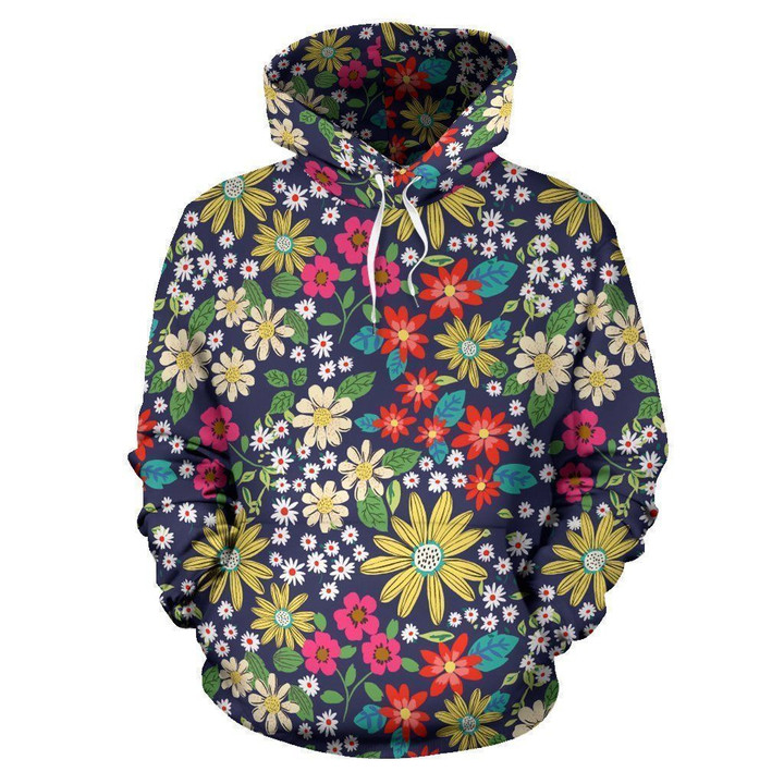 Colorful Daisy Hoodie Bt14