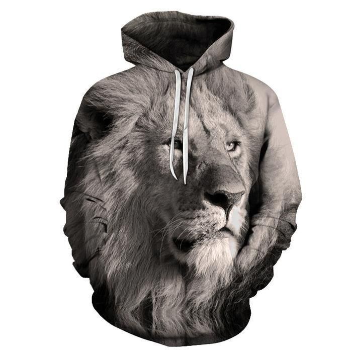 Strong Lion Hoodie Bt02