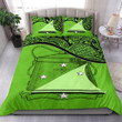 Tokelau Green And Black Bedding Set Bedroom Decor