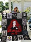 The Addams Family T Shirt Quilt Blanket 01