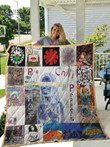 Red Hot Chili Peppers Albums Quilt Blanket For Fans Ver 17