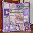 Personalized Magical Unicorn To My Abbey Quilt Blanket Never Stop Believing In Myself Great Customized Blanket Gifts For Birthday Christmas Thanksgiving