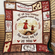 Mom And Daughter The Best By Far Is You Quilt Blanket