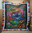 Stitch With Guitar Fabric Quilt Blanket Design By Exrain
