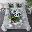 Panda Breaking The Odds Bedding Set (Duvet Cover & Pillow Cases)