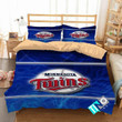 Mlb Minnesota Twins 1 Logo 3d Duvet Cover Bedding Sets