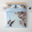 Fairy Tail Erza Scalert Power Up Clouds Anime Bedding