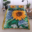 Sunflower Bt260886B Twin Queen King Cotton Bed Sheets Spread Comforter Duvet Cover Bedding Sets