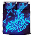 Wolf Glowing Bedding Set Tdclw