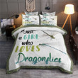 Just A Girl Who Loves Dragonflies Bedding Set All Over Prints