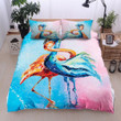 Flamingo In Love Bedding Set All Over Prints