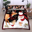 Snowman And Reindeer Bedding Set All Over Prints