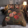 Red Carnations Flower Bedding Set Iy