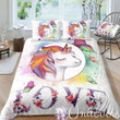 Love & Unicorn Duvet Cover Bedding Set