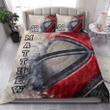 Basketball Disappear Duvet Cover Bedding Set Personalized Custom Name And Number