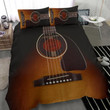 Music Black Guitar Bedding Custom Name Duvet Cover Bedding Set