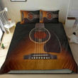 Music Black Guitar Bedding Custom Name Duvet Cover Bedding Set
