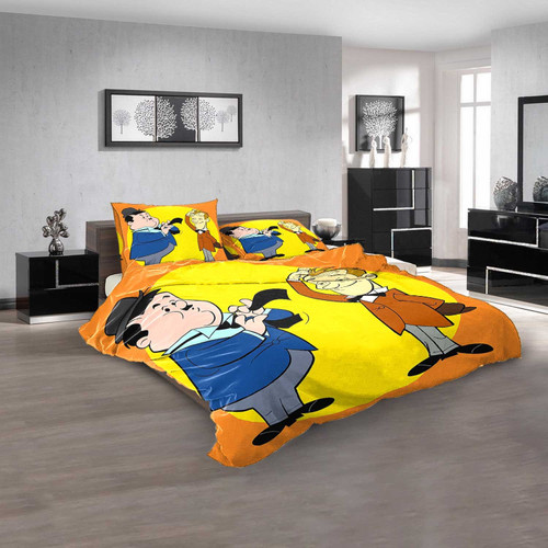 Cartoon Movies Laurel and Hardy V 3D Customized Personalized Bedding Sets