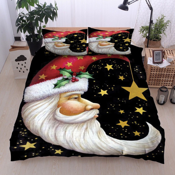 Christmas Santa Claus Star Moon Bt0611063B Bedding Sets
