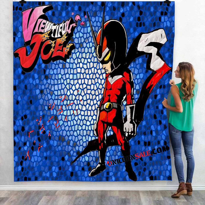 Viewtiful Joe v 3D Customized Personalized Quilt Blanket
