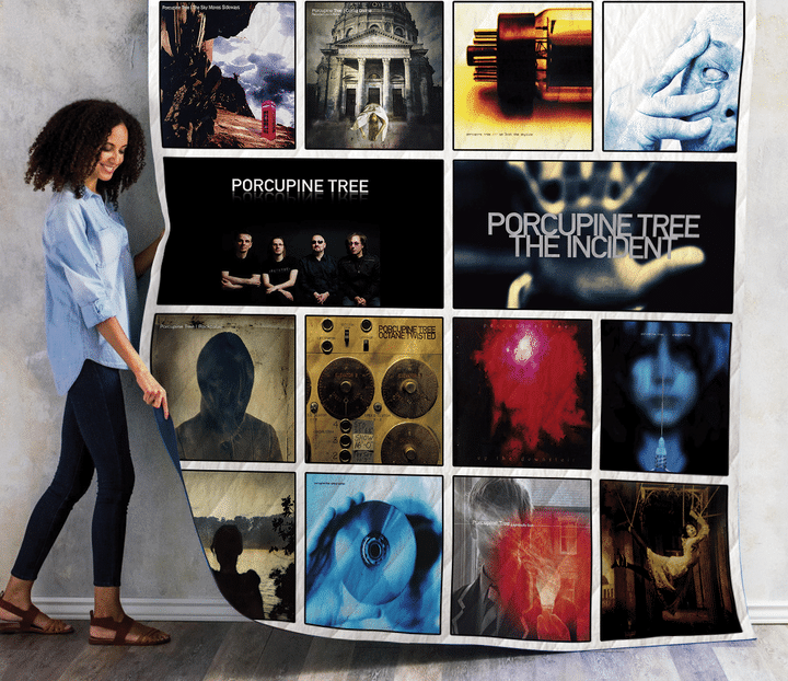 Porcupine Tree Albums Quilt Blanket Ver14