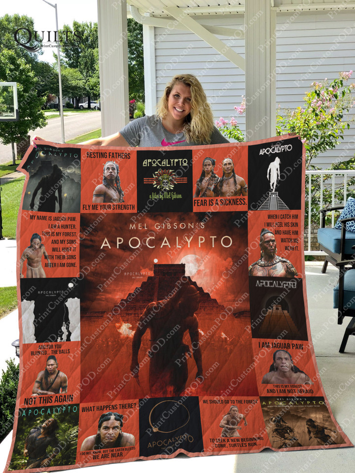 Apocalypto Quilt Blanket For Fans Ver 17