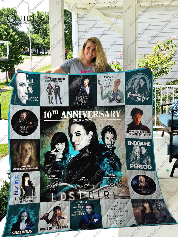 Mofi - Lost Girl 10Th Anniversary Quilt Blanket For Fans Ver 17