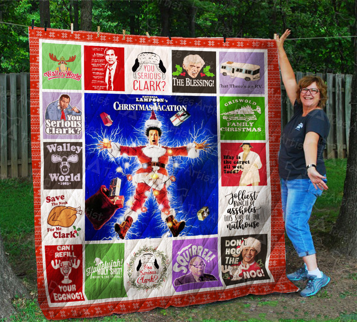  National Lampoon’S Christmas Vacation Quilt Blanket 01711